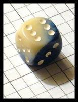 Dice : Dice - 6D - Chessex Blue Beige Reject - KF Aug 2012